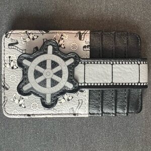 Disney Black and Gray Wallet